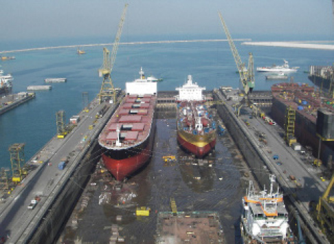 Superintendency in dry dock